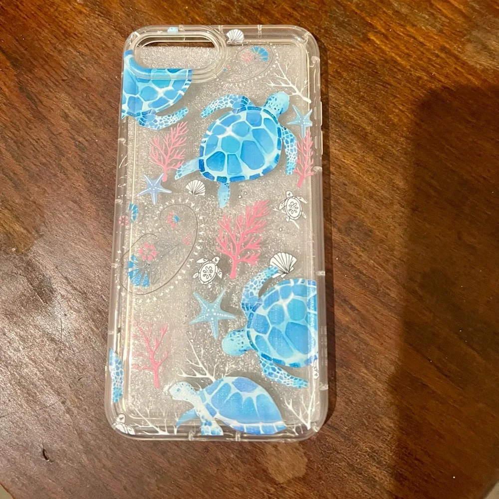 iPhone 7 Plus / 8 Plus Case Sea Turtle Design Clear Protective Cover